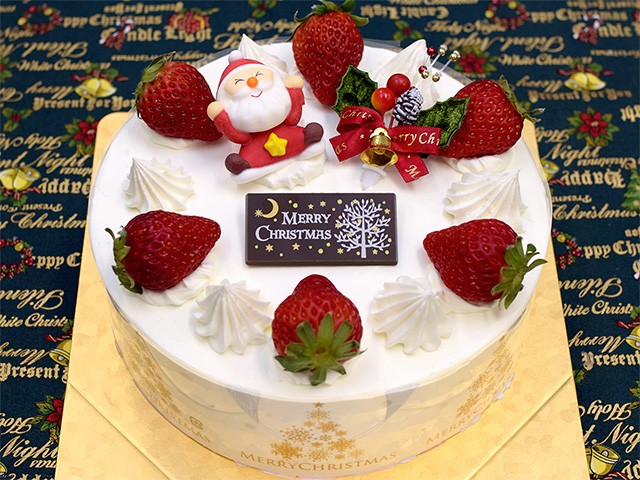 苺のショートケーキ (Xmas)