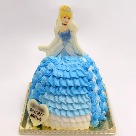 シンデレラのドールケーキ
