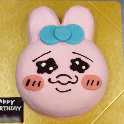 おぱんちゅうさぎの立体ケーキ