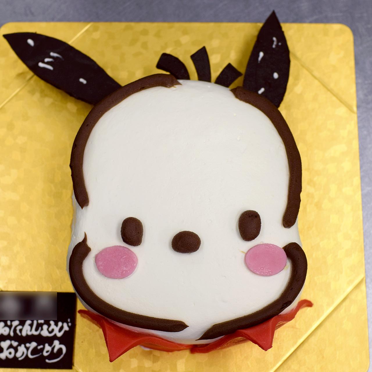 ポチャッコの立体ケーキ